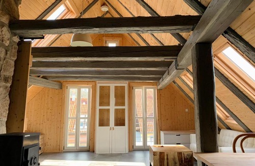 Sulzbach an der Murr Apartment | Goldenes Häusle Weiße Wohnung