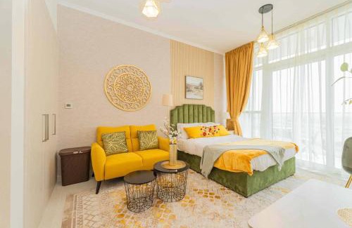 Dubai Apartment | Golf View Studio in Damac Hills - Luxury Living, Exclusive Amenities, by Think Realty