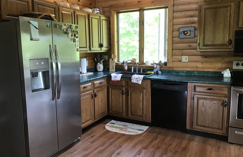 Sunday River Area House | Good for the Soul log cabin!