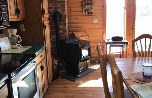 Sunday River Area House | Good for the Soul log cabin!