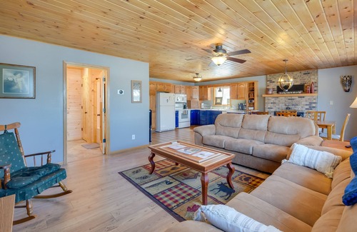 Gordon Cabin | Gordon Vacation Rental w/Two Mile Lake Access!