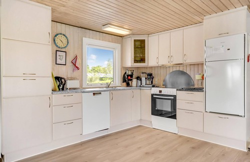 Skastrup Strand House | Gorgeous home in Bogense with kitchen