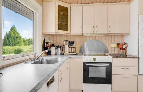 Skastrup Strand House | Gorgeous home in Bogense with kitchen
