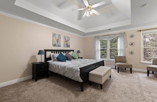 Milton House | Gorgeous Home plus full basement apartment close to Avalon/Downtown Alpharetta