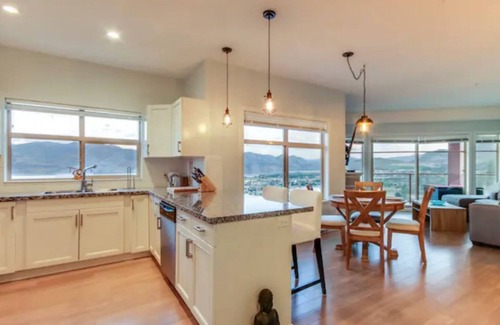 Central Okanagan Condo | Gorgeous Lake and Mountain Views