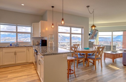 Central Okanagan Condo | Gorgeous Lake and Mountain Views