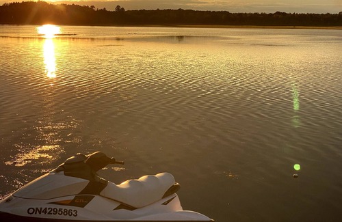 Kirkfield Cottage | Gorgeous Lake Front Cottage for Large Families - Sunsets for Days