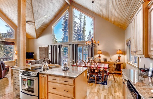 Alma Cabin | Gorgeous Mountain Cabin, Family Friendly w/Expansive Windows, Fireplace - Willow Creek