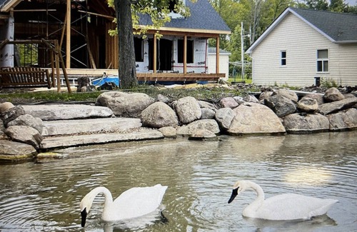 Ramara Cottage | Gorgeous New Build on Lake Simcoe - clear, sandy swimming with the best sunsets!