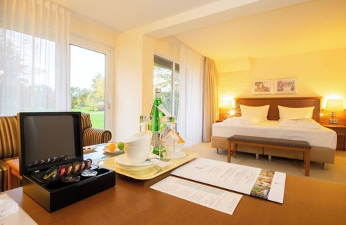 Ootmarsum Hotel | Gorgeous Twente Garden-View Room for Your Peaceful Stay - w/Private Sun Terrace