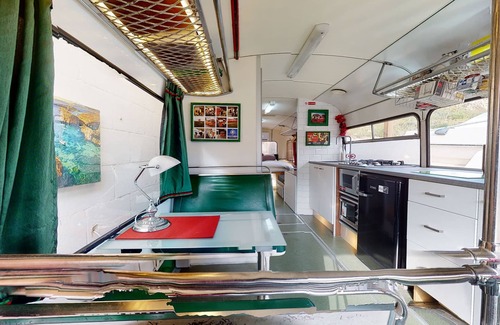 Xlendi RV Rental | Gozo Bus Glamping - Stay on a 1974 Vintage Maltese bus in Xlendi