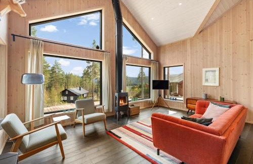 Vradal House | Grønnsted - 8p - With Bathtub & Hot Tub