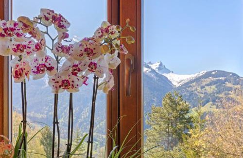 Barboleusaz Ski Chalet | Grand chalet rustique à Gryon, avec vue et cheminée