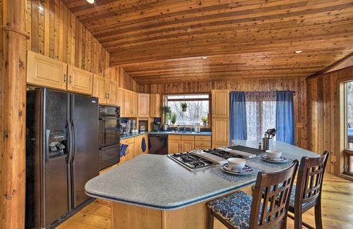 Brooklyn House | Grand Escape w/Deck, Game Room, Nature View!