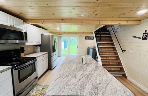Grand Marais House | Grand Marais, MI: A stone’s throw to hiking, ORV, & snowmobile trails!