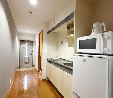 Hiroshima City Centre Apartment | Grandeur - Secure & Stylish 1BR Calm Stay Near Downtown