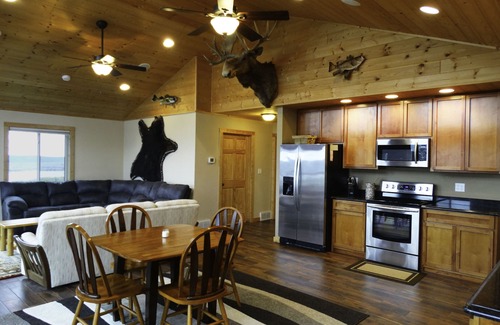 De Soto House | Grandview Cabin with Amazing River View - Sleeps 6 with a Hot Tub!