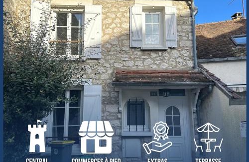 Moret-sur-Loing House | GRANGE TATON-Maison avec jardin-Au calme-Tout à pied-High wifi