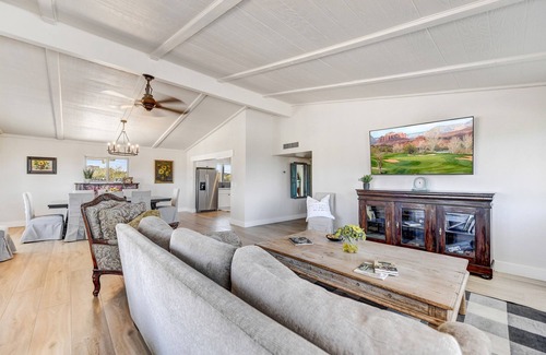 Desert View Village House | Great Balcony with Mountain Views