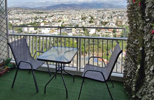 Nea Chalkidona Apartment | Great city view at a safe neighborhood near metro