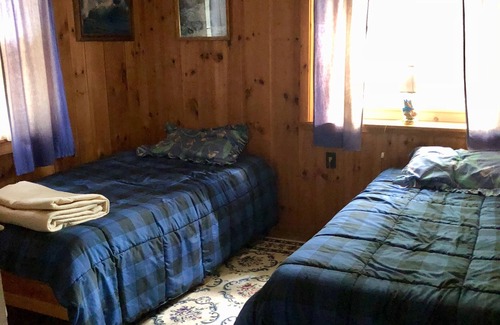 Acton Cottage | Great East Lakefront with Private beach and dock. Hear the loons!