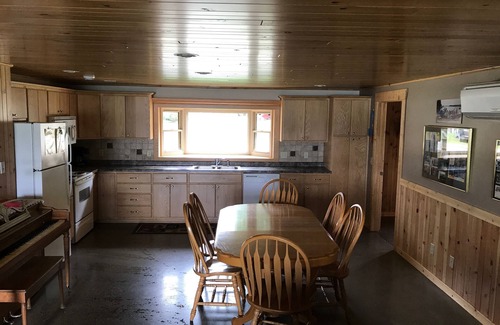 Park Rapids House | Great gathering space with two living areas.