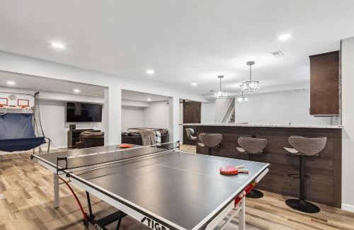 Painesville House | Great Group Getaway: Games Galore + Outdoor Oasis