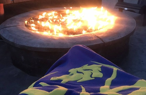 Sheridan House | Great house for families - basketball court and fire pit.