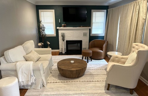 Kalamazoo House | Great location! Sleeps 8 with comfortable beds and a game room!