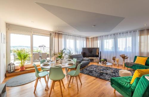 Bonlanden Apartment | GREAT PLACE Top Penthouse Stuttgart Airport & Messe