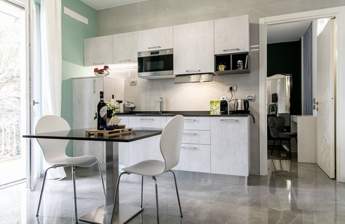 Nizza Monferrato Apartment | Green apartment at the Rotunda brand new