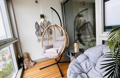 Donaustadt Apartment | green high-end apartment close to metro, uno-city, e-parking, pool, gym, sauna