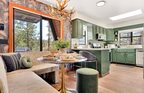 Prescott House | Green Roof A-Frame Endless Views Modern Cabin