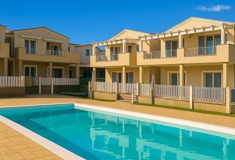 Viddalba Apartment | Green Villetta with a pool
