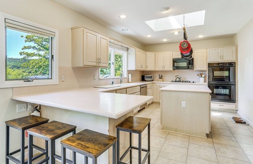 West Milford House | Greenwood Lake House w/Dock & Waterfront Views!