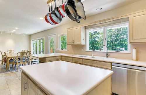 West Milford House | Greenwood Lake House w/Dock & Waterfront Views!