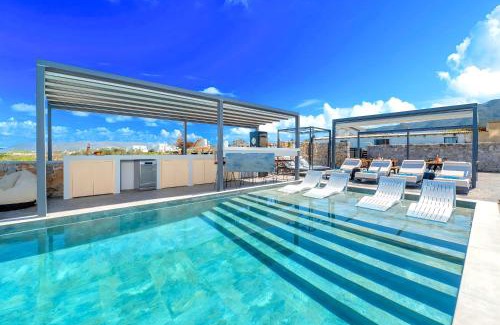 Asprouliani House | Grey Grand Villa Privater Pool