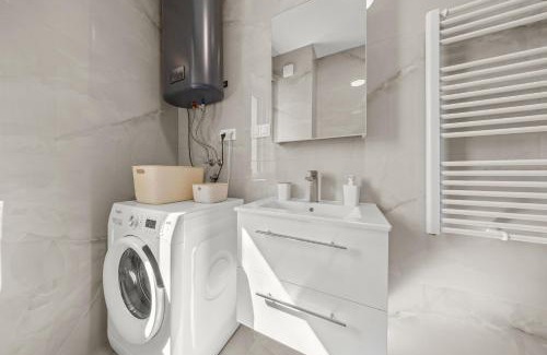 Rovinka Apartment | Grey Luxe Residence