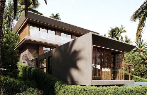 Bophut Villa | Greystone Luxury Pool Villa with Ocean View Koh Samui