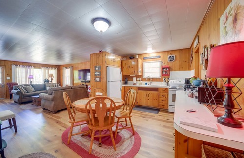 Payson Cabin | Grill + Fire Pit: Payson Vacation Rental Cabin