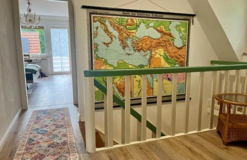 Berge Apartment | Große Ferienwohnung "Idyll" mit Sauna in Alleinlage