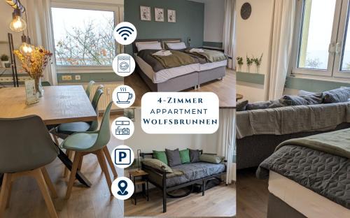 Rohrbach Apartment | Große, gemütliche 4-Zimmer-Ferienwohnung mit guter Verkehrsanbindung im Süden von Heidelberg