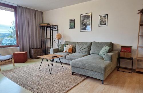 Schonach im Schwarzwald Apartment | Große Terrasse, Netflix, 5min zum Skilift, 6 Personen, Waldnah,