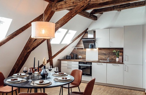 Coburg Apartment | Großes Design Apartmentinnenstadtgruppe&familie
