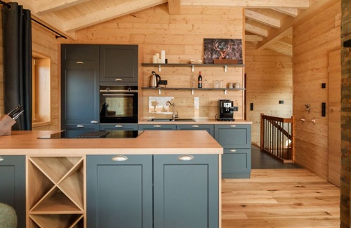 Bischofsgruen Apartment | Großzügiges Chalet für bis zu 7 Personen mit Balkon