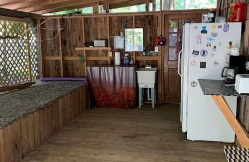 Monticello RV Rental | Groovy Vintage RV In the Woods