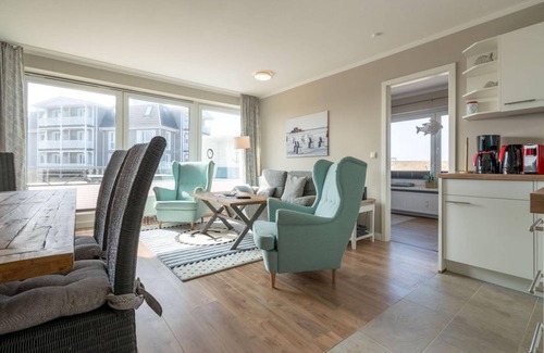 St. Peter-Ording Apartment | Große Brise 4a - Apartment house Deichbude am Strand - 1a location to the main beach