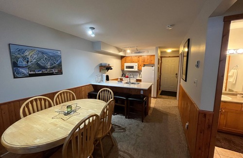 Silver Star Mountain Condo | Ground Floor Creekside Condo - Pet Friendly, close to trails and village