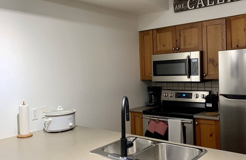 Silver Star Mountain Condo | Ground floor Creekside Condo with direct trail access - Pet Friendly !