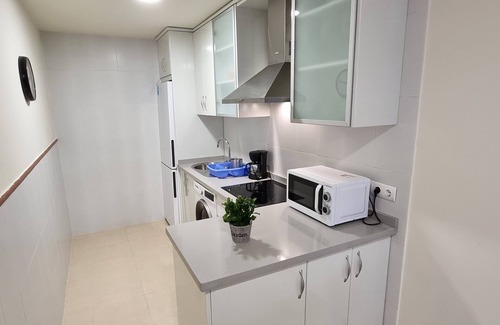 Vera Beach Apartment | Ground floor apartment with 2 bedrooms, 2 bathrooms, 60m from the beach, WiFi